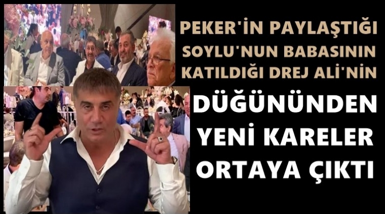 Peker'in paylaştığı masanın yeni fotoğrafları ortaya &ccedil;ıktı!
