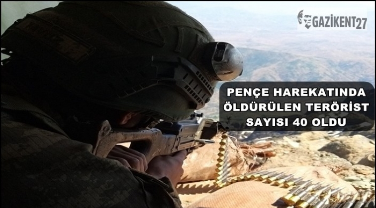 Pen&ccedil;e harekatında 6 ter&ouml;rist daha &ouml;ld&uuml;r&uuml;ld&uuml;