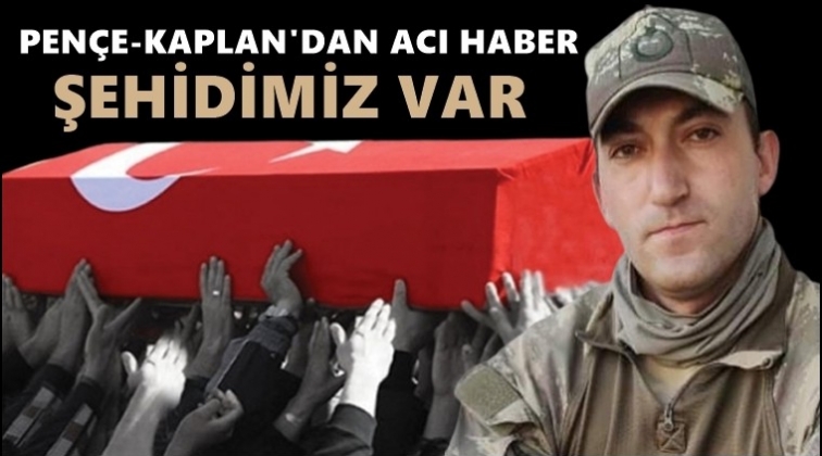 Pen&ccedil;e-Kaplan'dan acı haber