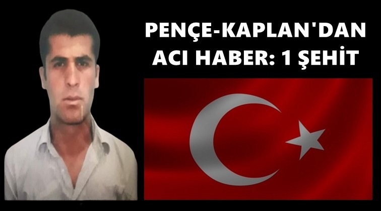 Pen&ccedil;e-Kaplan'dan acı haber!..
