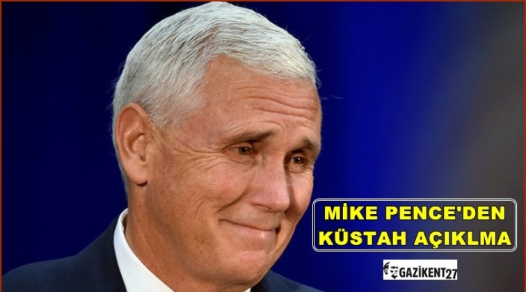 Pence: Türkiye Trump’ın kararlılığını test etmemeli