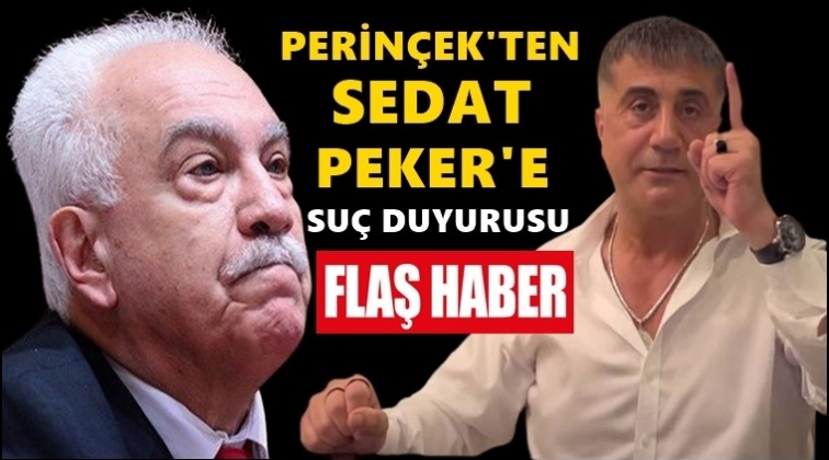 Perinçek’ten Sedat Peker hakkında suç duyurusu...