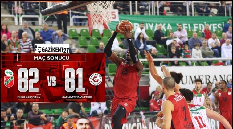 Pınar Karşıyaka - Gaziantep Basketbol: 82-81