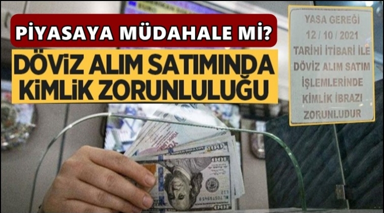 Piyasaya m&uuml;dahale mi ediliyor?