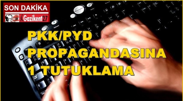 PKK/PYD propagandası yapan 1 kişi tutuklandı