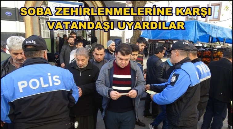 Polis soba zehirlenmelerine karşı vatandaşı uyardı