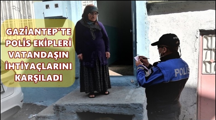 Polis, vatandaşların ihtiya&ccedil;larını karşıladı