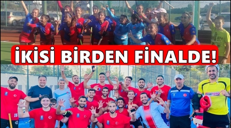 Polisgücü kadın ve erkek hokey takımları finalde!