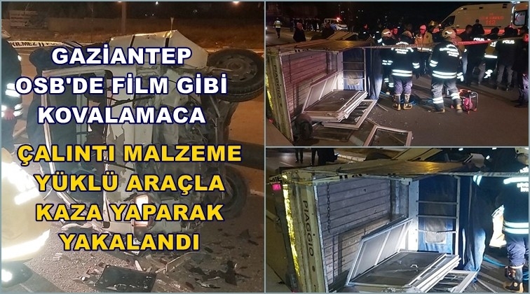 Polisin dur ihtarına uymadı kaza yaptı!