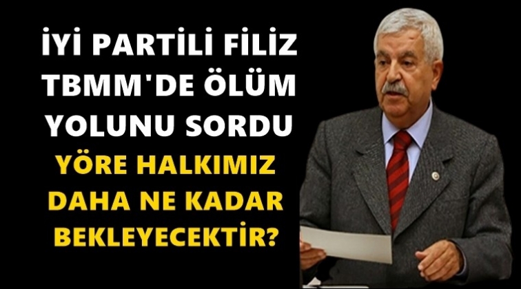 Prof. Dr. Filiz, &Ouml;l&uuml;m Yolu'nu sordu...
