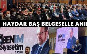 Prof. Dr. Haydar Baş belgeselle anıldı...