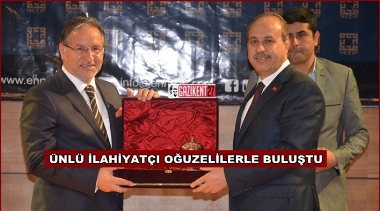 Prof Dr. Karataş, Oğuzeliler ile buluştu