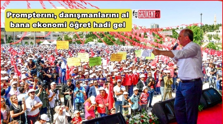Prompterını danışmanlarını al bana ekonomi &ouml;ğret