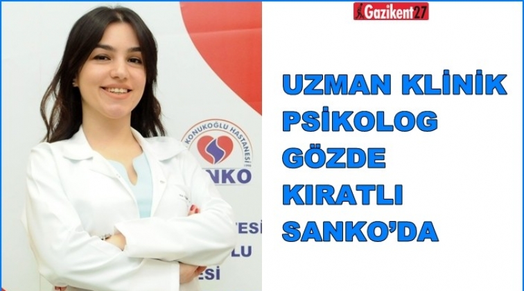 Psikolog G&ouml;zde Kıratlı Konukoğlu Hastanesi'nde