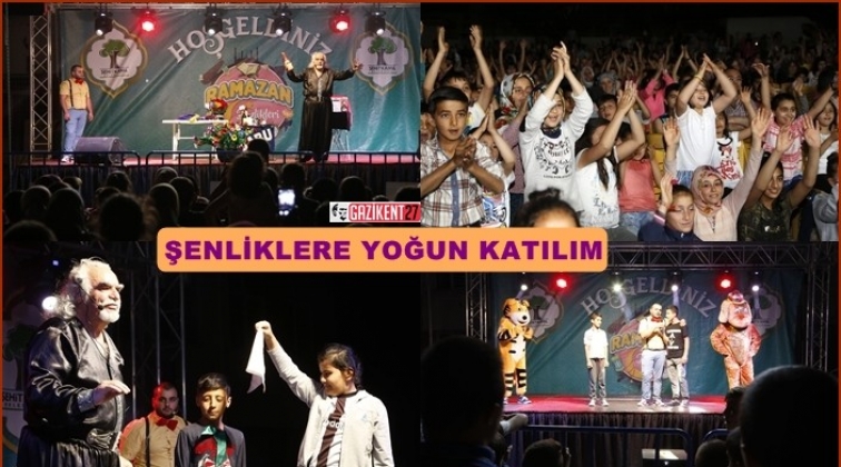 Ramazan şenliklerine yoğun ilgi