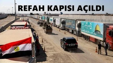 Refah Sınır Kapısı açıldı