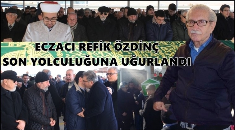 Refik &Ouml;zdin&ccedil; son yolculuğuna uğurlandı