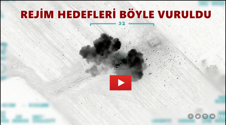 Rejim hedefleri b&ouml;yle vuruldu&hellip;