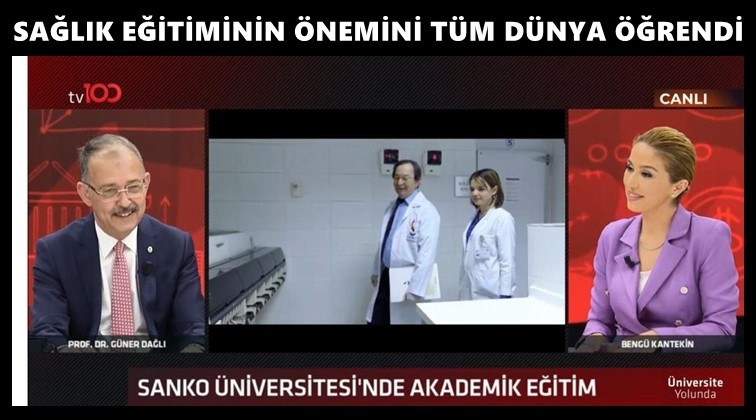 Rektör Dağlı, TV100’de konuştu...