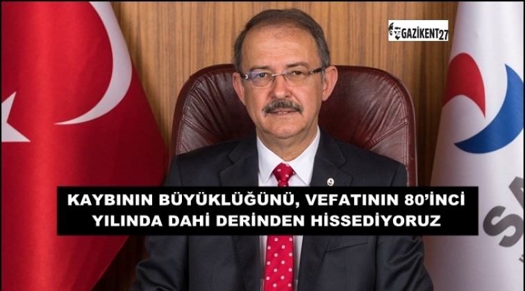 Rekt&ouml;r Dağlı'dan 10 Kasım mesajı