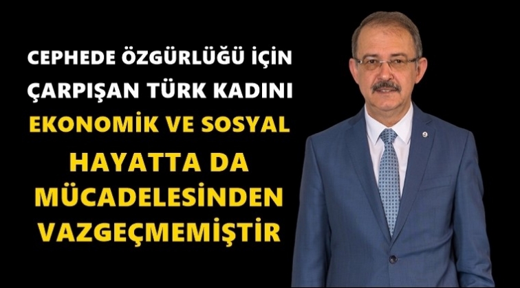 Rekt&ouml;r Dağlı'dan Kadın Hakları G&uuml;n&uuml; mesajı