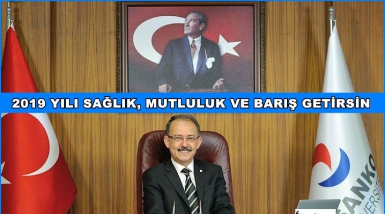 Rekt&ouml;r Dağlı'dan yeni yıl mesajı