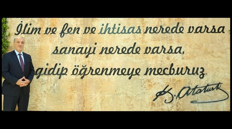 Rekt&ouml;r Dereli&rsquo;den 10 Kasım mesajı