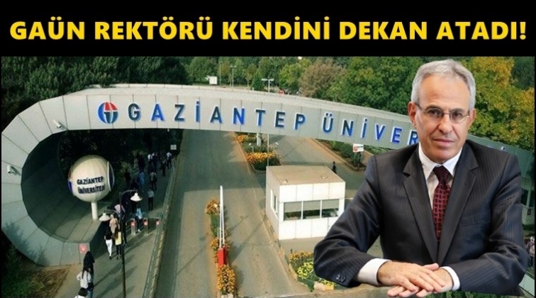 Rekt&ouml;r kendini dekan atadı!
