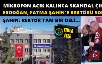 Rekt&ouml;rden şikayet&ccedil;i misiniz? Tam bir deli...