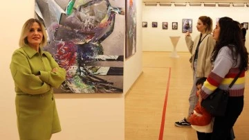 Ressam Gülümay Çiraz’ın resim sergisi devam ediyor