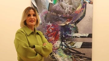 Ressam Gülümay Çiraz'ın sergisi açıldı