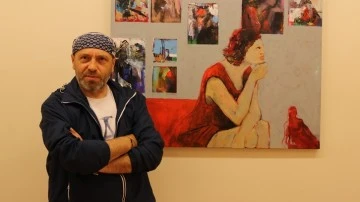 Ressam Orhan Zafer’in resim sergisi devam ediyor