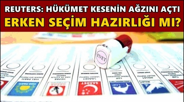 Reuters: H&uuml;k&uuml;met kesenin ağzını a&ccedil;ıyor!