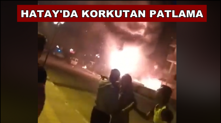 Reyhanlı'da askeri m&uuml;himmat deposunda patlama!