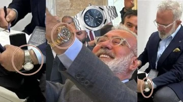 Rolex ile gündem olan AKP'li bu kez 2 milyonluk saatle görüntülendi