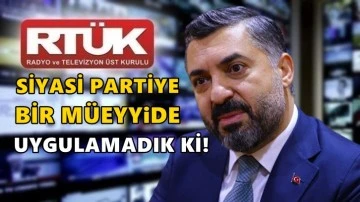 RT&Uuml;K Başkanı: Nefret s&ouml;yleminin odağı haline gelmekteyiz