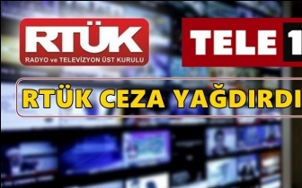 RT&Uuml;K, TELE1&rsquo;e ceza yağdırdı...