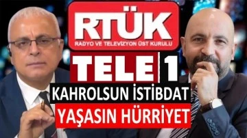 RTÜK'ten Tele1'e 3 gün ekran kapatma cezası!