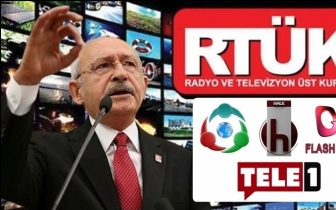 RTÜK'ten 4 kanala Kılıçdaroğlu cezası!