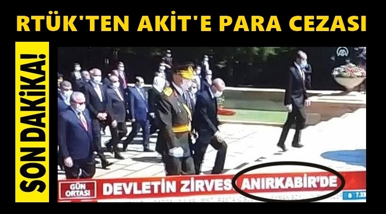 RT&Uuml;K&rsquo;ten AKİT TV'ye para cezası