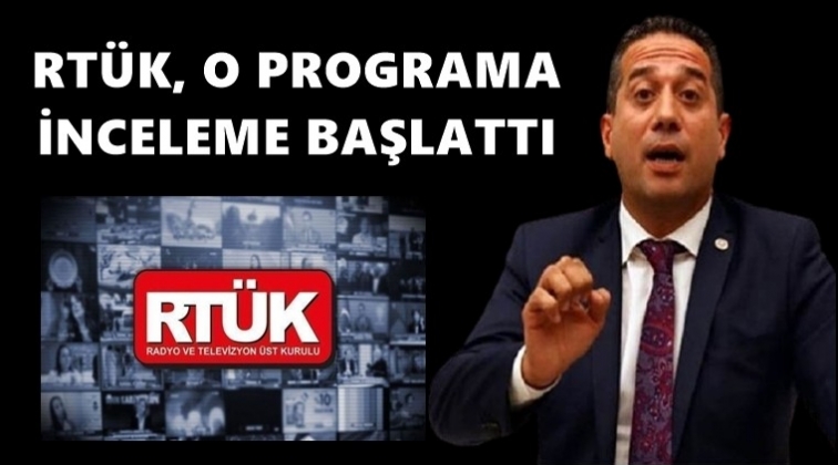 RT&Uuml;K'ten o yayına inceleme...