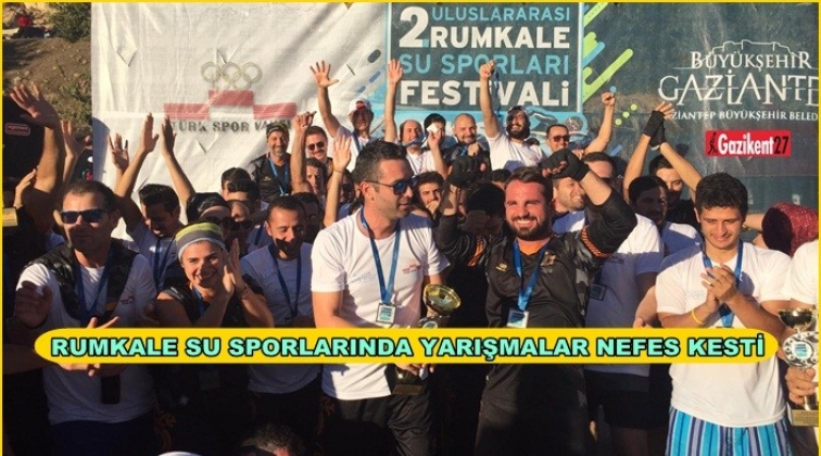 Rumkale'de 800 sporcu, ipi göğüslemek için ter döktü