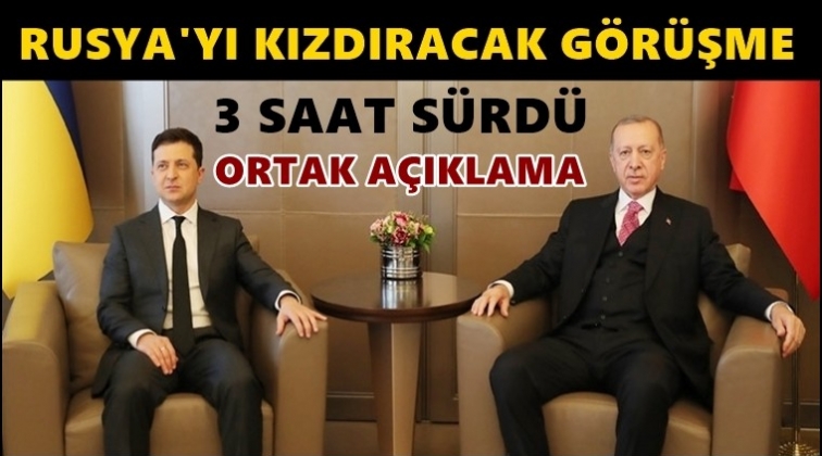 Rusya'yı kızdıracak g&ouml;r&uuml;şme sona erdi!..