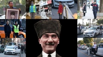 Saat 9'u 5 ge&ccedil;e T&uuml;rkiye'de hayat durdu...