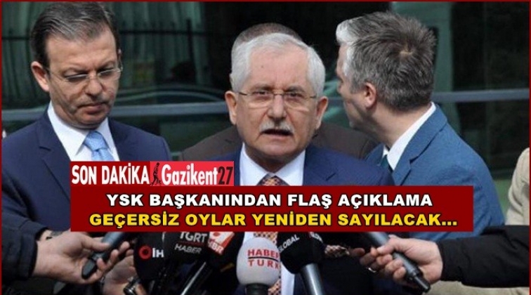 Sadi G&uuml;ven: Ge&ccedil;ersiz oylar sayılacak