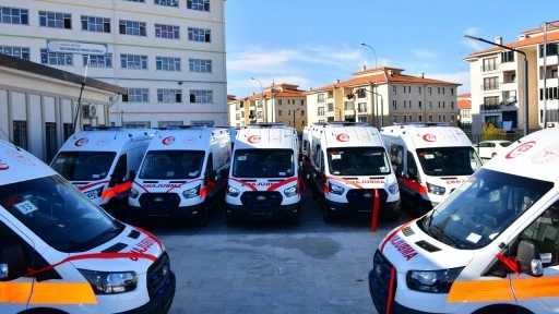 Sağlık Bakanlığı'ndan Gaziantep’e 16 yeni ambulans