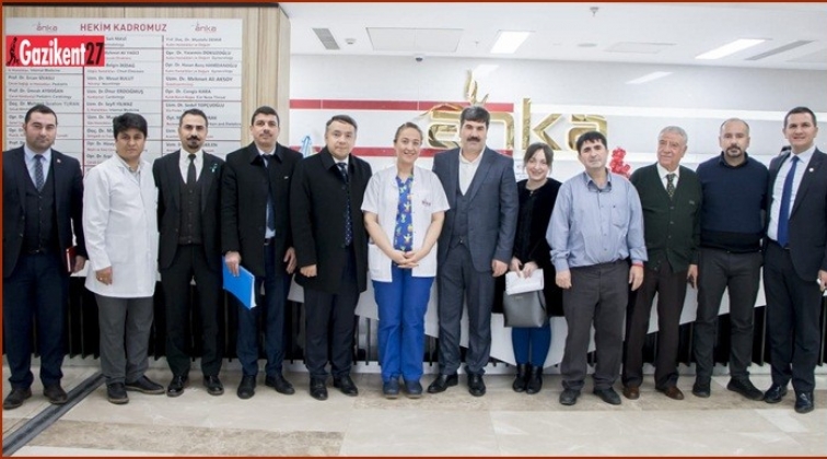 Sağlık M&uuml;d&uuml;r&uuml; Sarıfakı&rsquo;dan Anka&rsquo;ya ziyaret