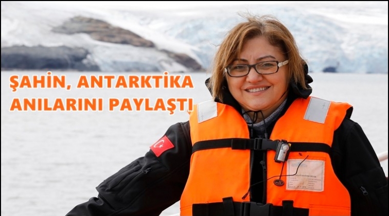 Şahin: Antartika'da y&ouml;resel &uuml;r&uuml;nlerle ısındık