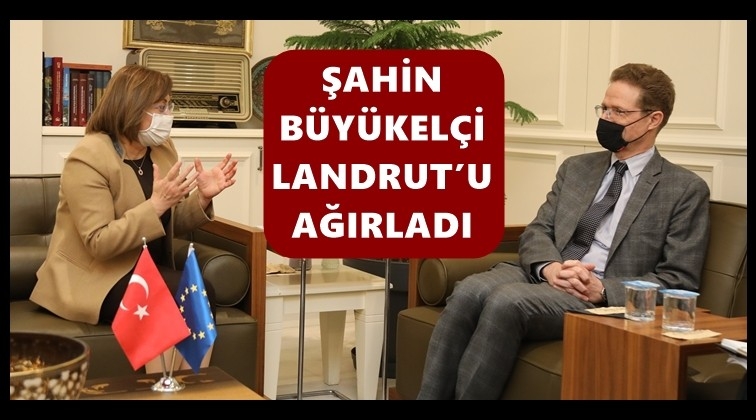 Şahin, B&uuml;y&uuml;kel&ccedil;i Landrut&rsquo;u ağırladı...
