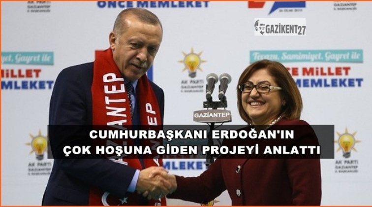 Şahin: Cumhurbaşkanımıza anlattım, &ccedil;ok hoşuna gitti